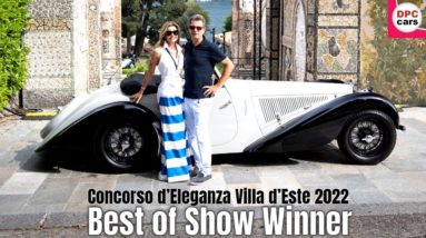 Bugatti 57 S wins Best of Show at the Concorso d’Eleganza Villa d’Este 2022