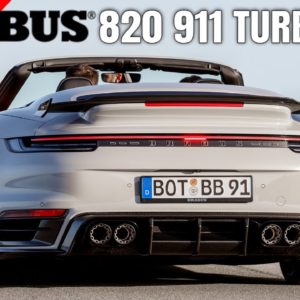 BRABUS 820 911 TURBO S CABRIOLET Based on Porsche 992