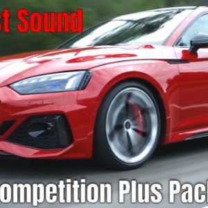 Exhaust Sound 2023 Audi RS5 Coupe Competition Plus Package