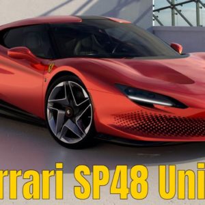 Ferrari SP48 Unica Revealed