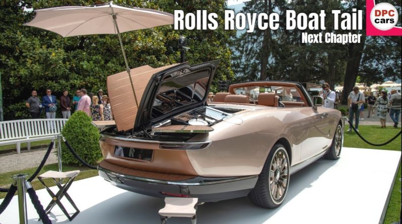 Rolls Royce Boat Tail Next Chapter at Concorso d’Eleganza Villa d’Este 2022
