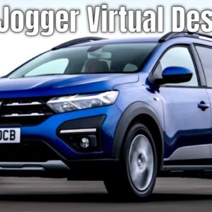 New 2023 Dacia Jogger Virtual Design Process