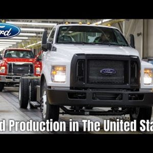 2022 Ford Production Line in The United States