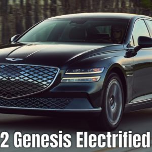 2022 Genesis Electrified G80 in Hallasan Green