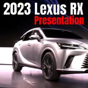 2023 Lexus RX Presentation