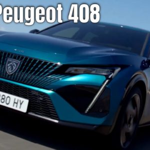 2023 Peugeot 408 Driving Scene