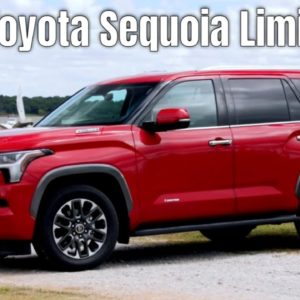 2023 Toyota Sequoia Limited in Supersonic Red