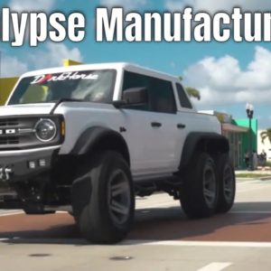 Apocalypse Manufacturing Jeep 6x6 and Ford Bronco 6x6 Promo