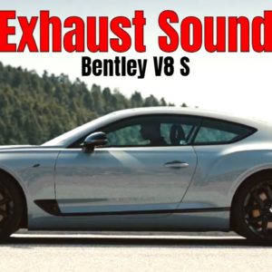 Bentley V8 S Flying Spur, Continental GT, and GTC Exhaust Sound