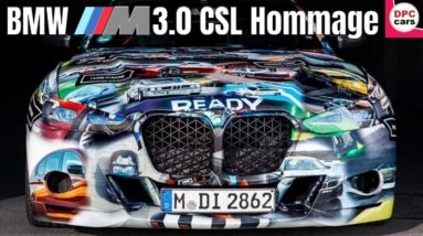 BMW M 3.0 CSL Hommage Based On The M4 Teasers