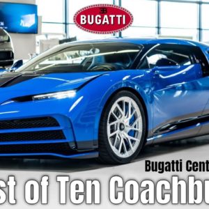 Bugatti Delivers the First of Ten Coachbuilt Centodieci Units