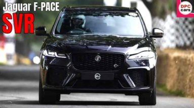Jaguar F-PACE SVR Exhaust Sound at Goodwood Festival of Speed 2022