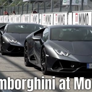 Lamborghini at MIMO Motor Show 2022 Track Day