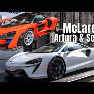 McLaren Artura by MSO and Senna at MIMO Motor Show 2022