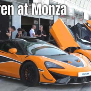 McLaren at MIMO Motor Show 2022 Track Day