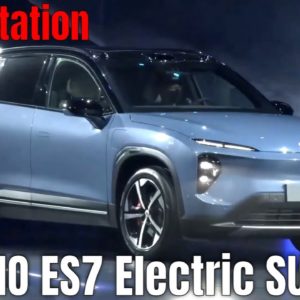New NIO ES7 Electric SUV Presentation