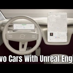 Next Generation Volvo cars with Unreal Engine
