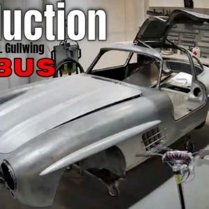 Production of Mercedes 300SL Gullwing ANDY WARHOL by Brabus