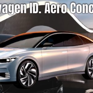 Volkswagen ID.  Aero Concept Revealed With 385 Miles Of Range