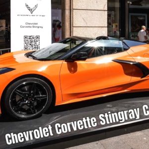 Chevrolet Corvette Stingray Convertible Euro Spec at MIMO Motor Show 2022