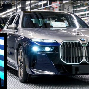 2023 BMW 7 Series Digital Wheel Alignment at the Factory