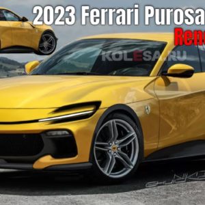 2023 Ferrari Purosangue SUV Rendered