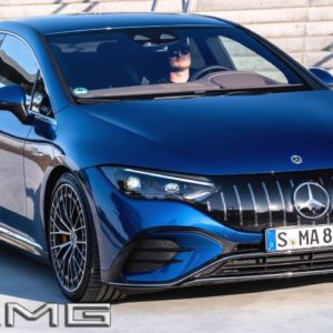 2023 Mercedes AMG EQE 53 4Matic+ in Spectral Blue
