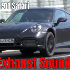 2023 Porsche 911 Safari Exhaust Sound
