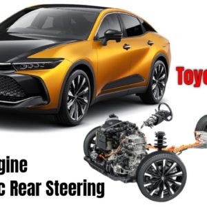 2023 Toyota Crown Engine & Dynamic Rear Steering