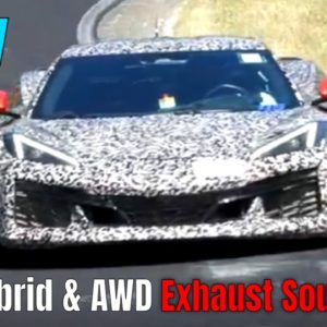 Hybrid and AWD 2023 Chevrolet Corvette E Ray Exhaust Sound