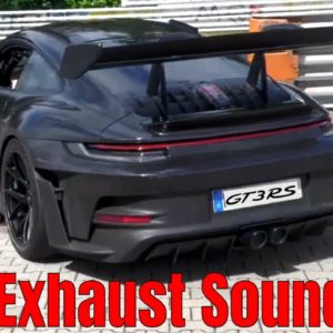 New 2023 Porsche 911 GT3 RS Type 992 Exhaust and Engine Sound
