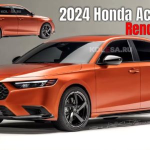 New 2024 Honda Accord Rendered