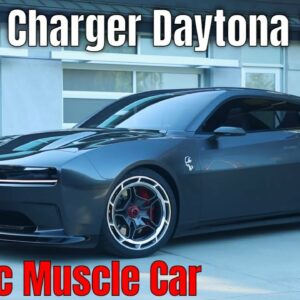 Dodge Charger Daytona SRT 800V Banshee Electric Muscle Car Concept Revealed