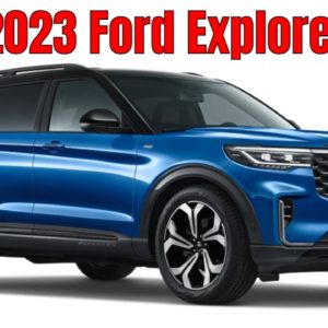 2023 Ford Explorer Design, Interior, and Colors