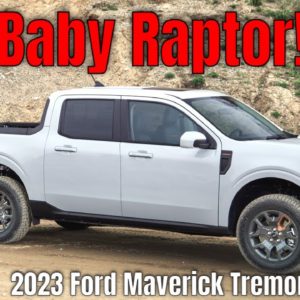 2023 Ford Maverick Tremor Revealed AS A Small Raptor?