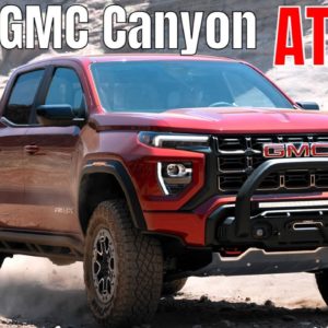 2023 GMC Canyon Debuts With Rugged New AT4X Trim