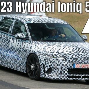 2023 Hyundai Ioniq 5 N Testing at High Speeds