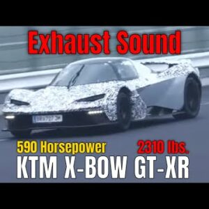 2023 KTM X-Bow GT-XR Engine and Exhaust Sound
