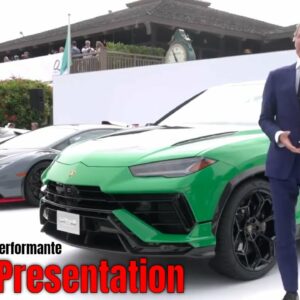 2023 Lamborghini Urus Performante Reveal Presentation