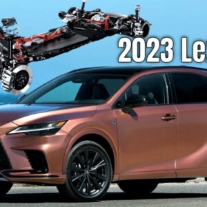2023 Lexus RX SUV Technical Highlights Engine Transnission and More