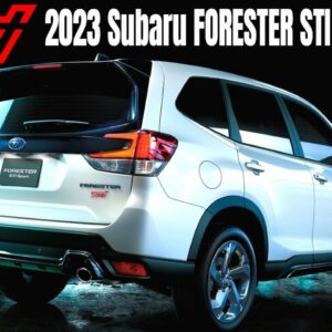2023 Subaru FORESTER STI Sport Available For Japan
