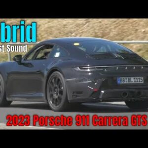 2023 Porsche 911 Carrera GTS Facelift 992 Hybrid Prototype Exhaust Sound