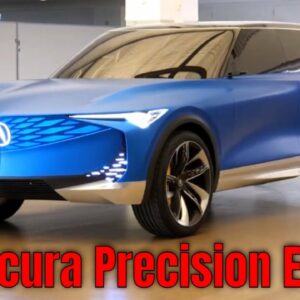 Acura Precision EV Concept Studio Footage