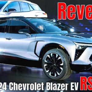 All Electric 2024 Chevrolet Blazer EV RS and Police Vehicle Reveal