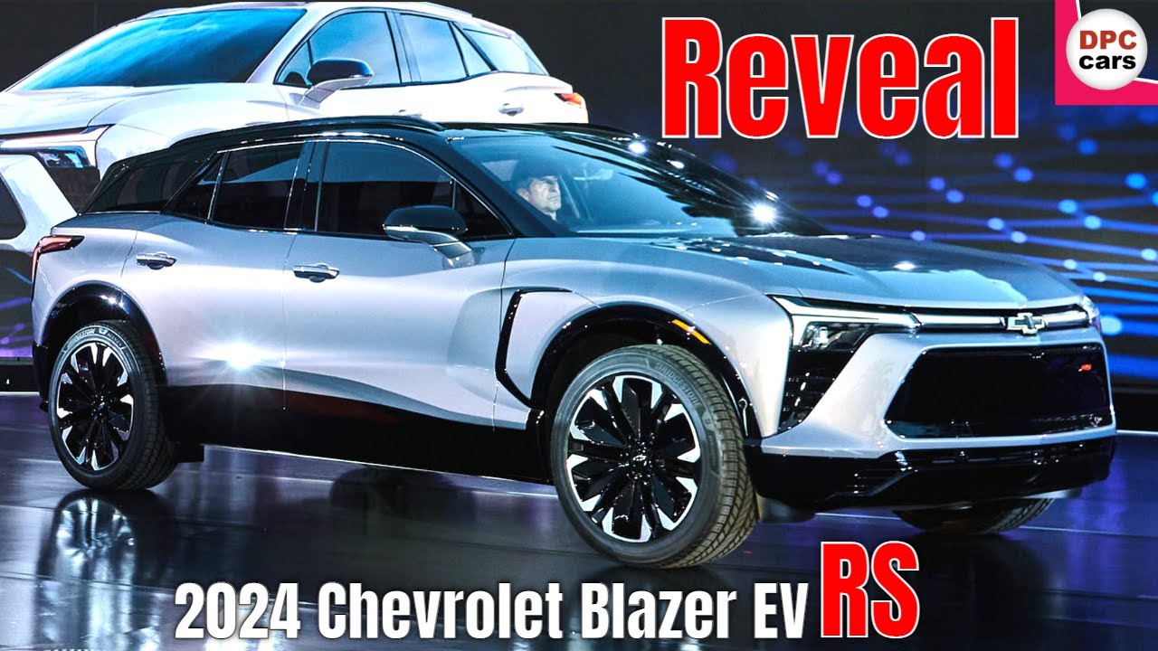 All Electric 2024 Chevrolet Blazer EV RS and Police Vehicle Reveal