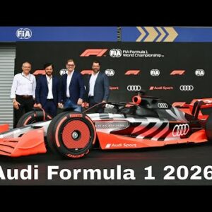 Audi Announces Formula 1 Entry From 2026