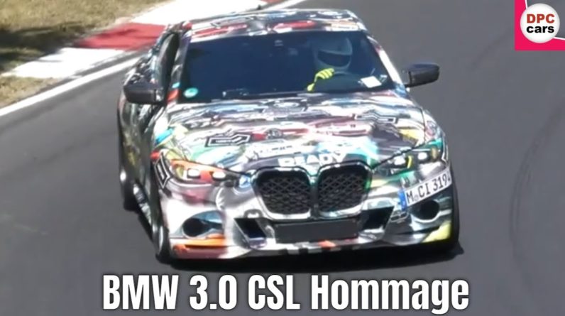 BMW 3.0 CSL Hommage Exhaust Sound