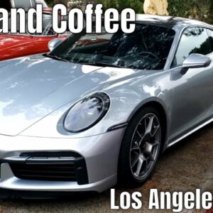 Cars and Coffee Los Angeles August 2022 Featuring Porsche BMW Mercedes