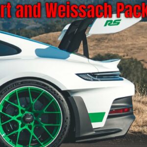Clubsport and Weissach Package 2023 Porsche 911 GT3 RS Announcement