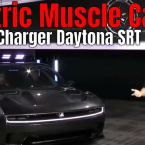 Dodge Charger Daytona SRT Electric Muscle Car Presentation